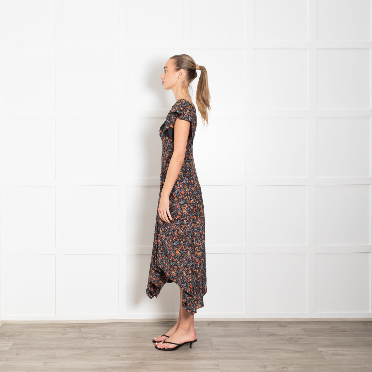 Isabel Marant Black Orange Dress