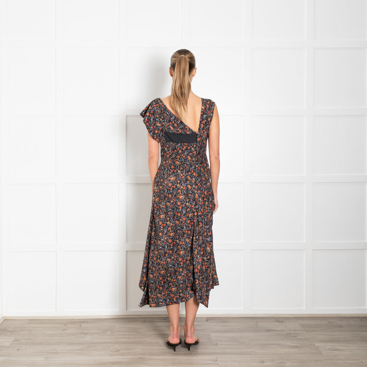 Isabel Marant Black Orange Dress