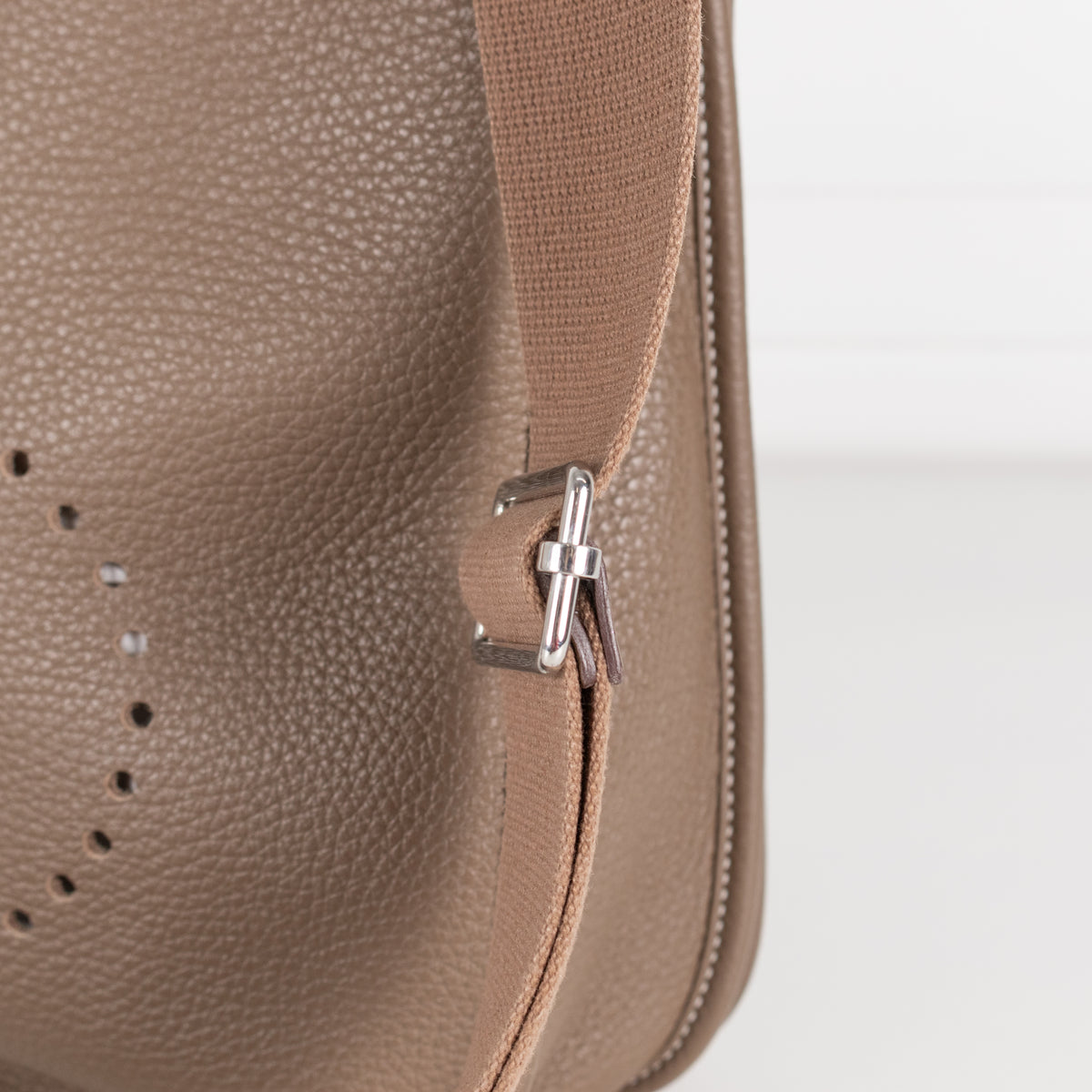 Hermes Taupe Evelyne 29 III Crossbody Bag