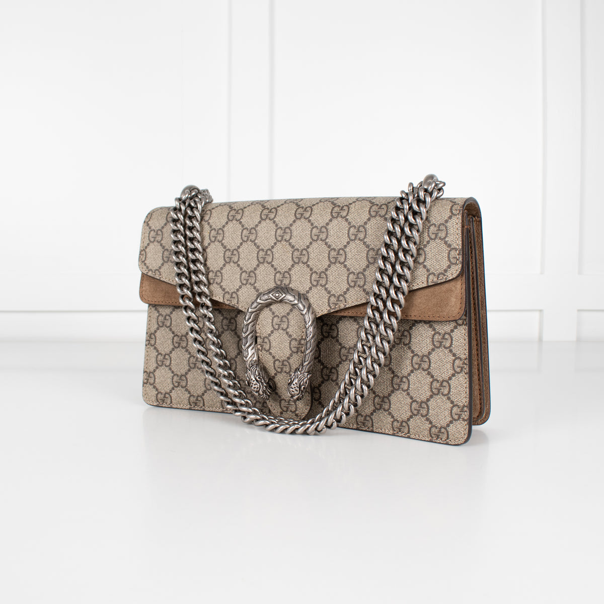 Gucci GG Supreme Monogram Small Dionysus Shoulder Bag