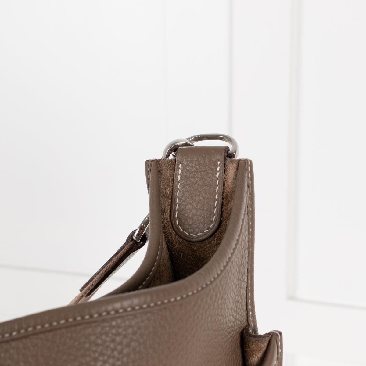 Hermes Taupe Evelyne 29 III Crossbody Bag