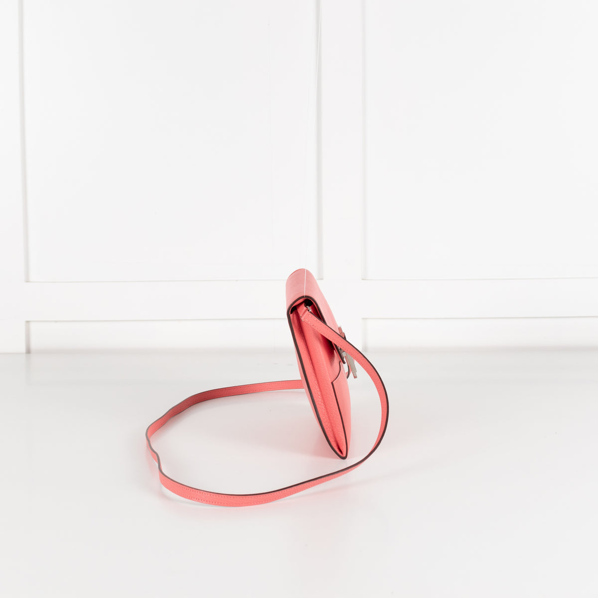 Hermes Rose d'Ete Chevre Cinhetic To Go Wallet