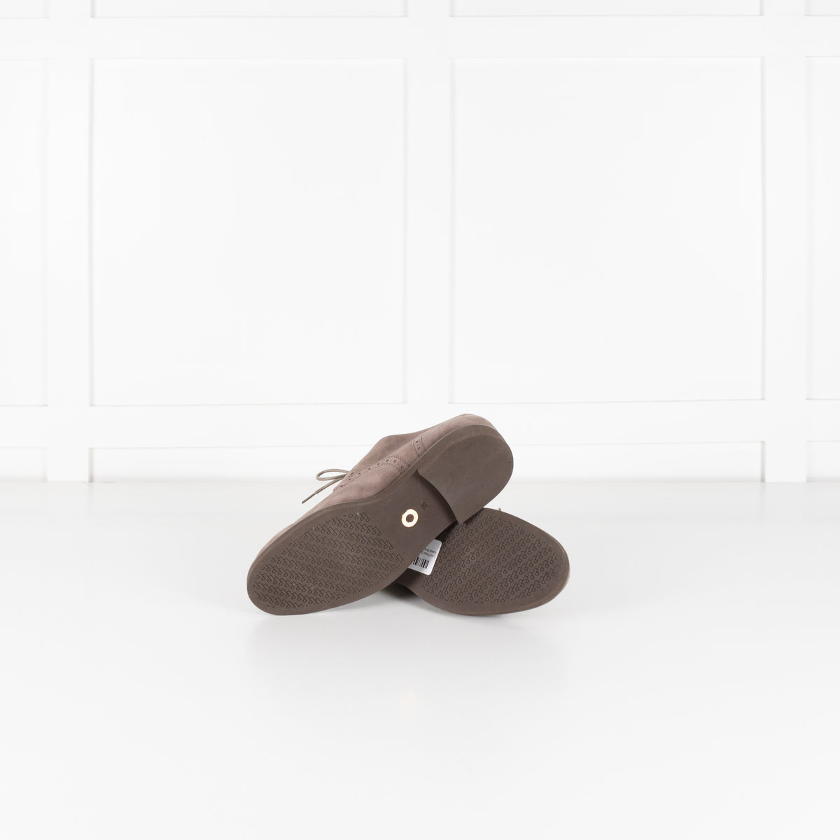 Loro Piana Grey Suede Brogue