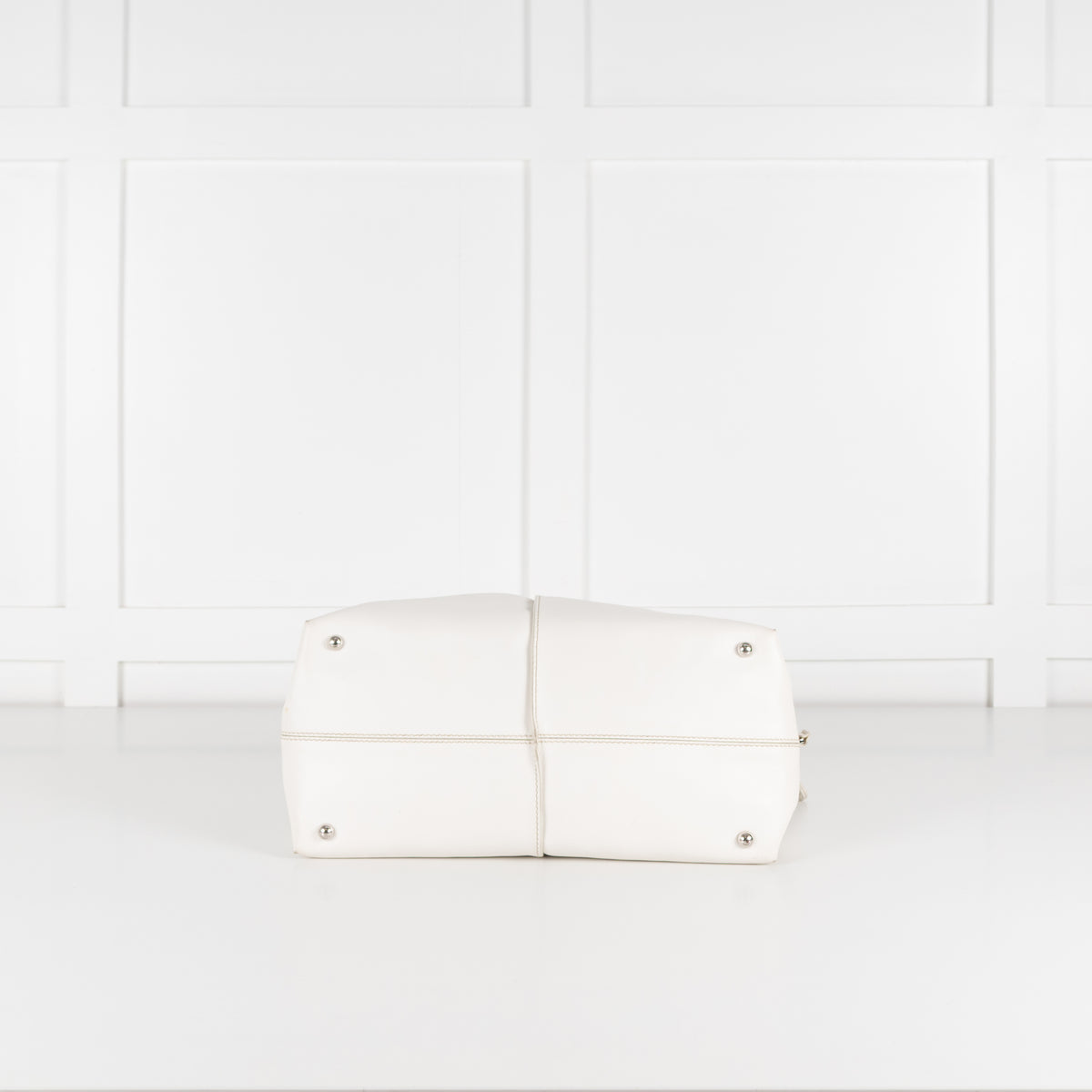 Tods Cream Leather Crossbody D-Bag