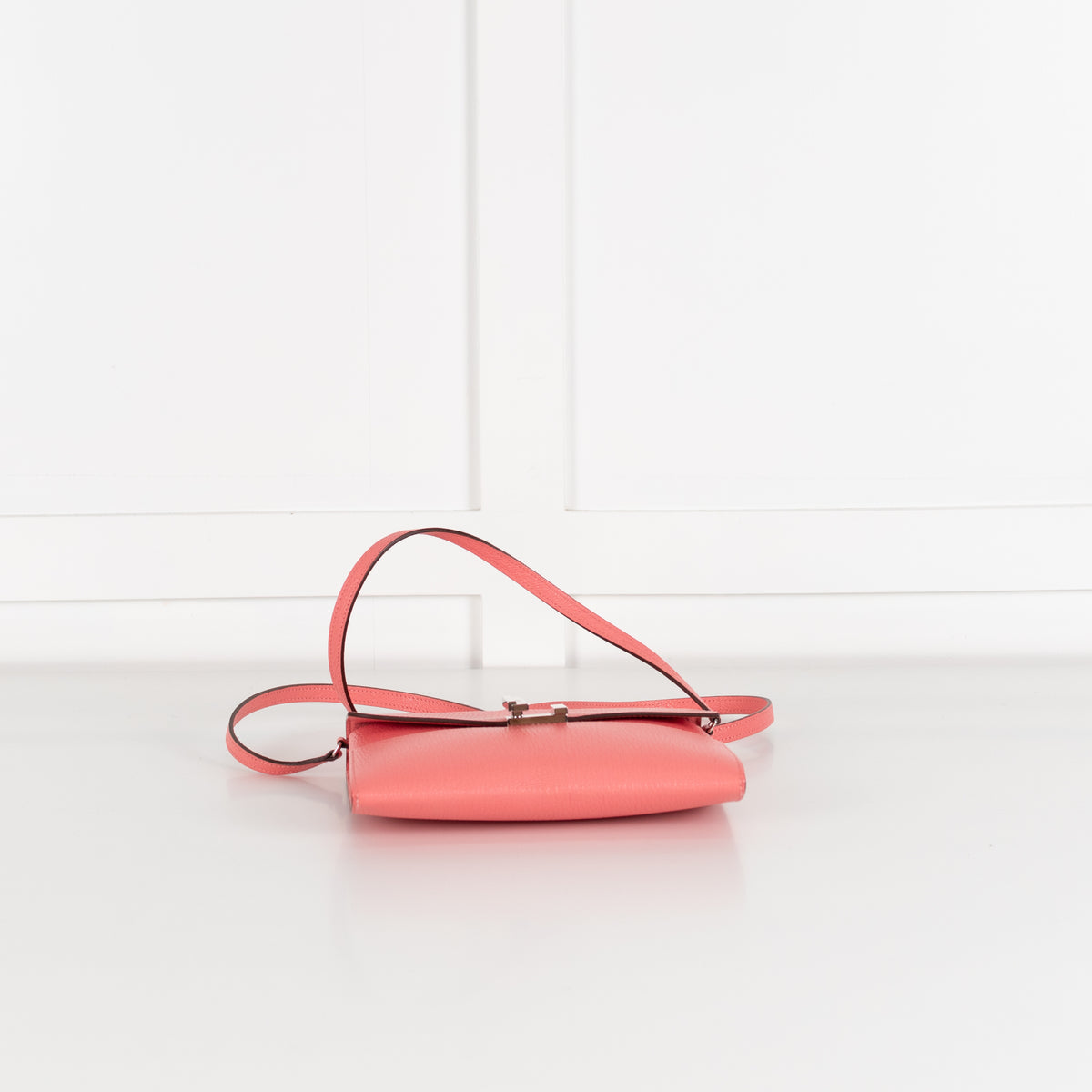 Hermes Rose d'Ete Chevre Cinhetic To Go Wallet
