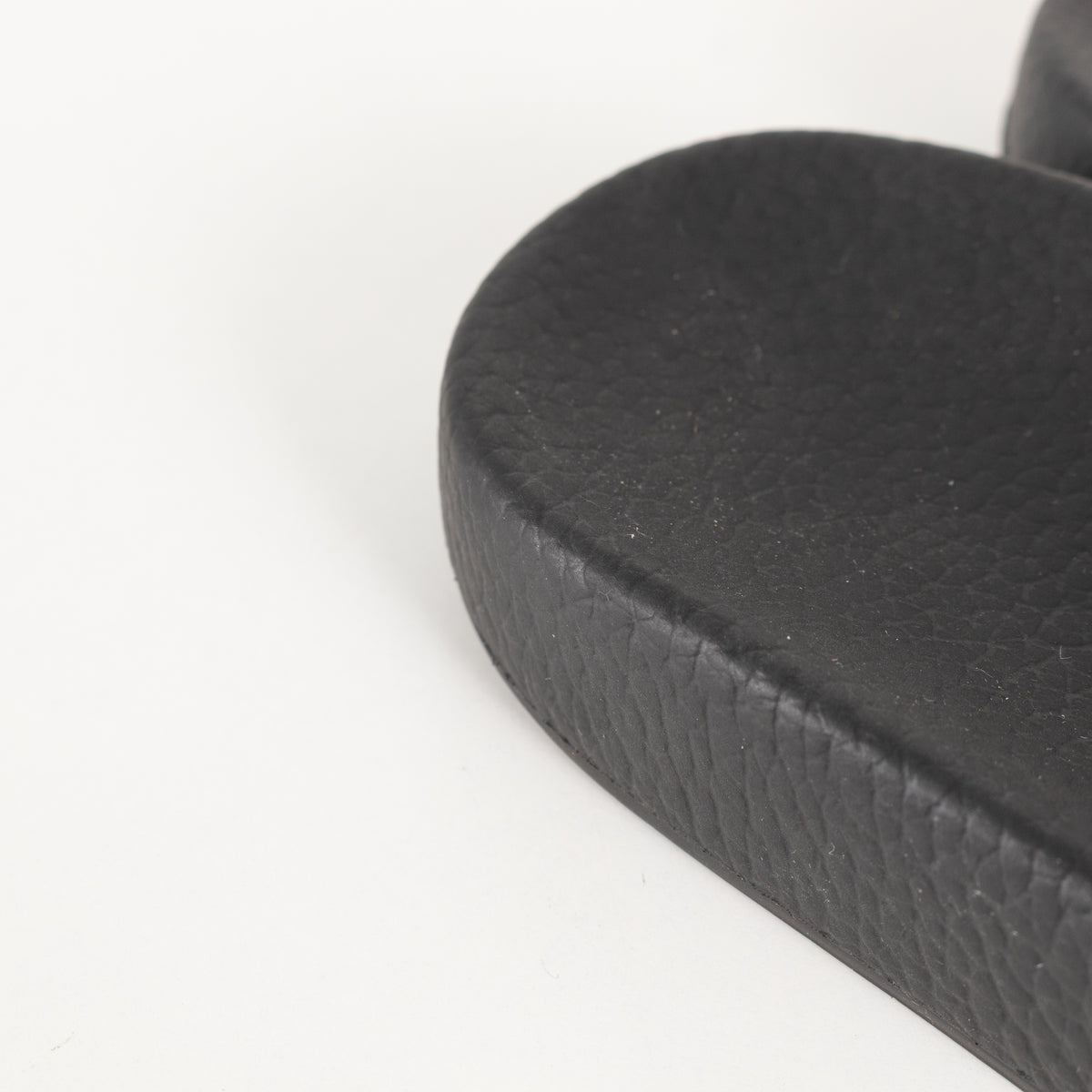 Valentino Black Rockstud Rubber Slides