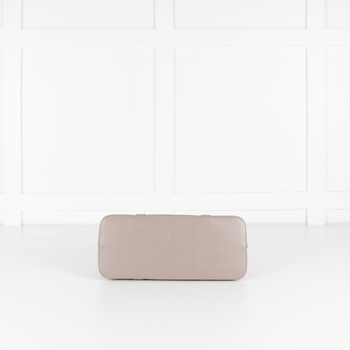 Furla Taupe Top Handle Bag With Detachable Strap