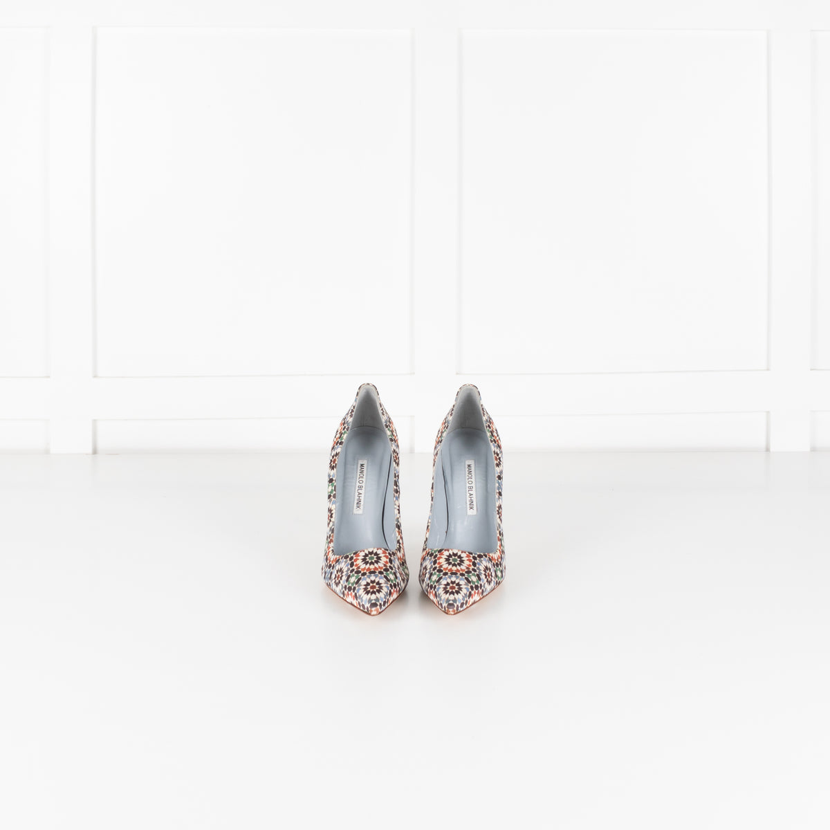 Manolo Blahnik Mosaic Court Shoe