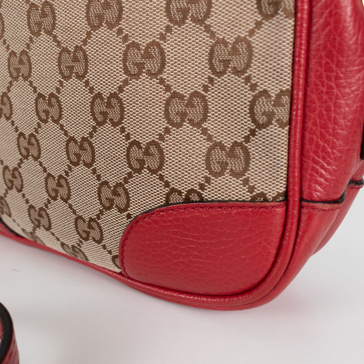 Gucci Canvas Bree Red Crossbody Bag