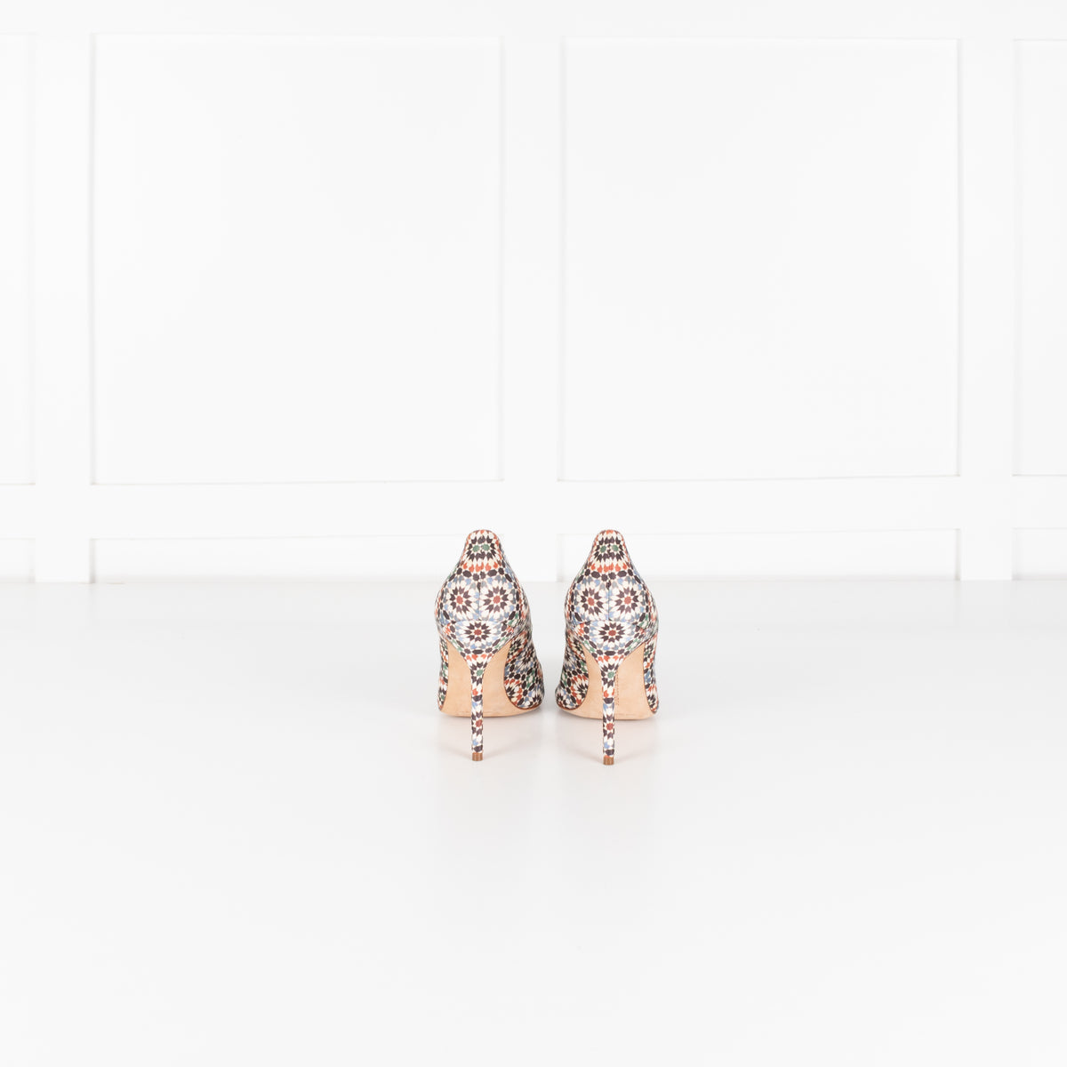 Manolo Blahnik Mosaic Court Shoe