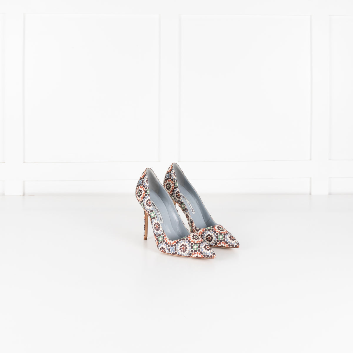 Manolo Blahnik Mosaic Court Shoe