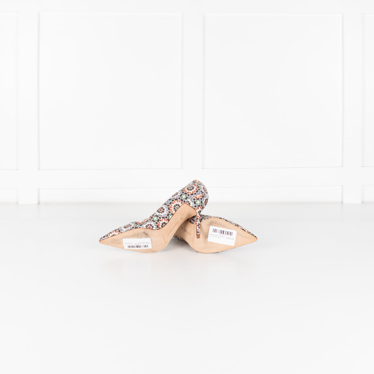 Manolo Blahnik Mosaic Court Shoe