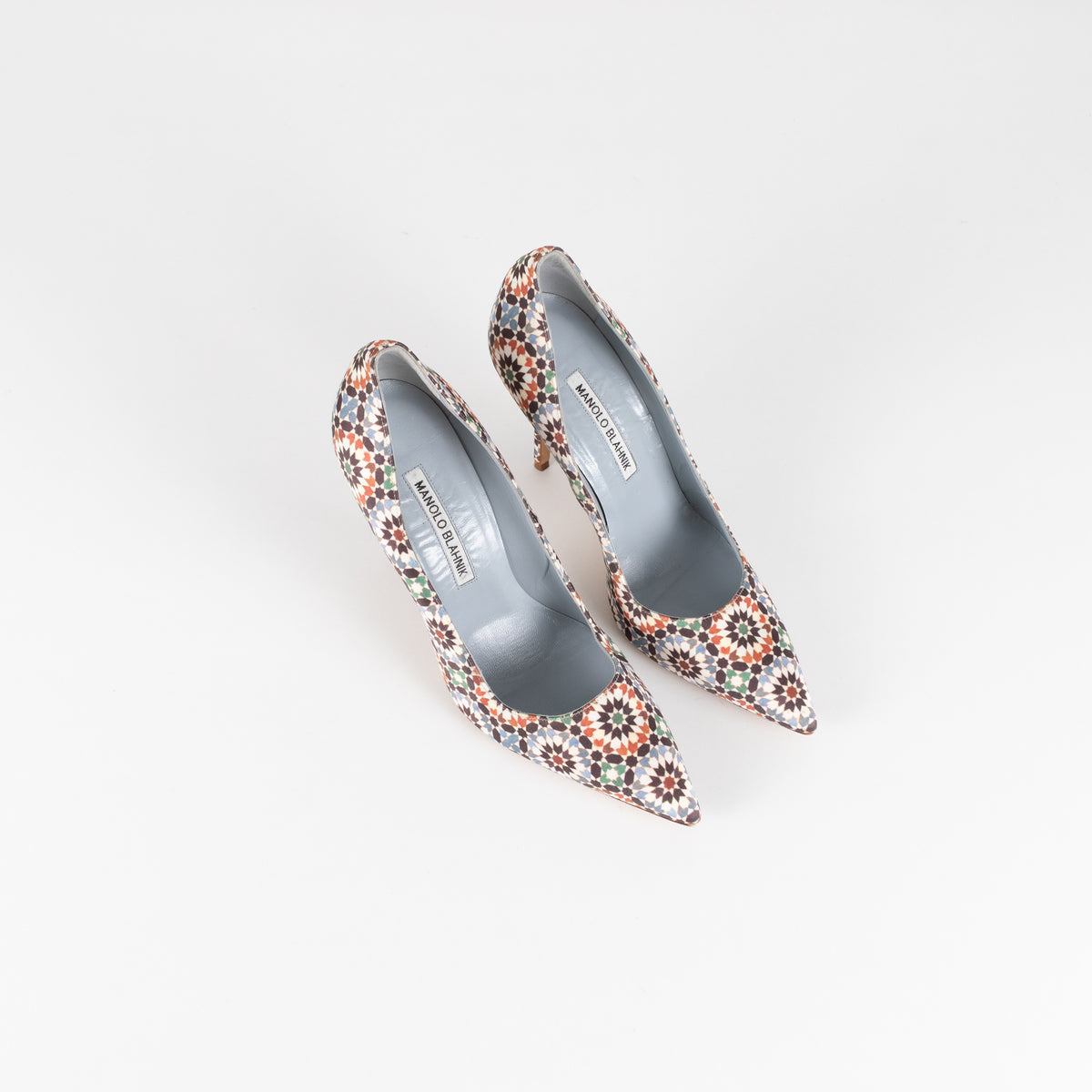 Manolo Blahnik Mosaic Court Shoe