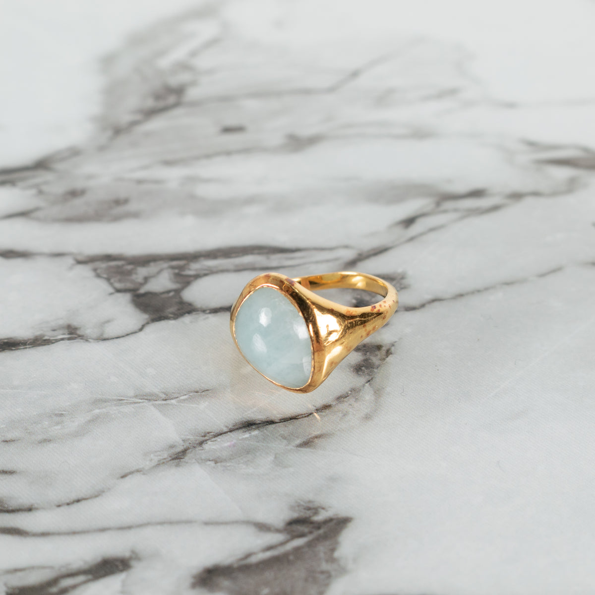 Monica Vinader Gold Rio Gemstone Ring