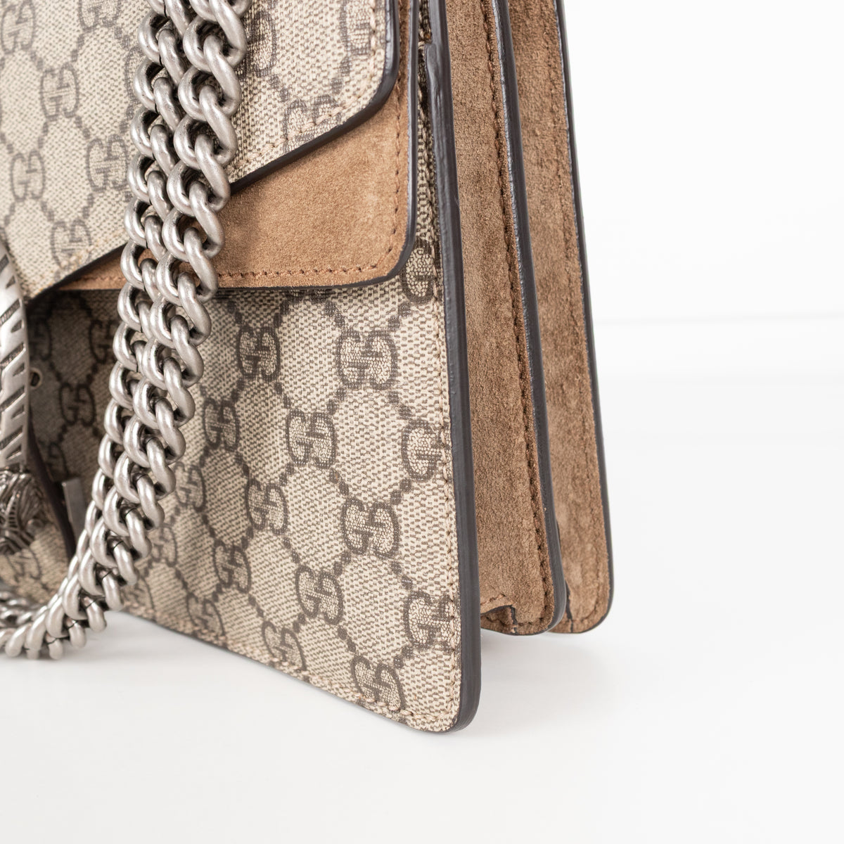 Gucci GG Supreme Monogram Small Dionysus Shoulder Bag