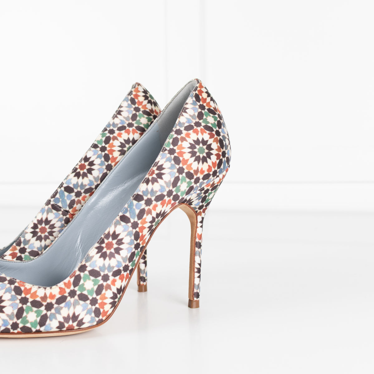 Manolo Blahnik Mosaic Court Shoe