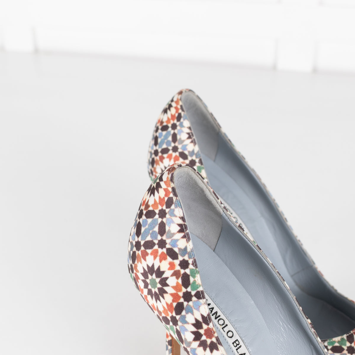 Manolo Blahnik Mosaic Court Shoe