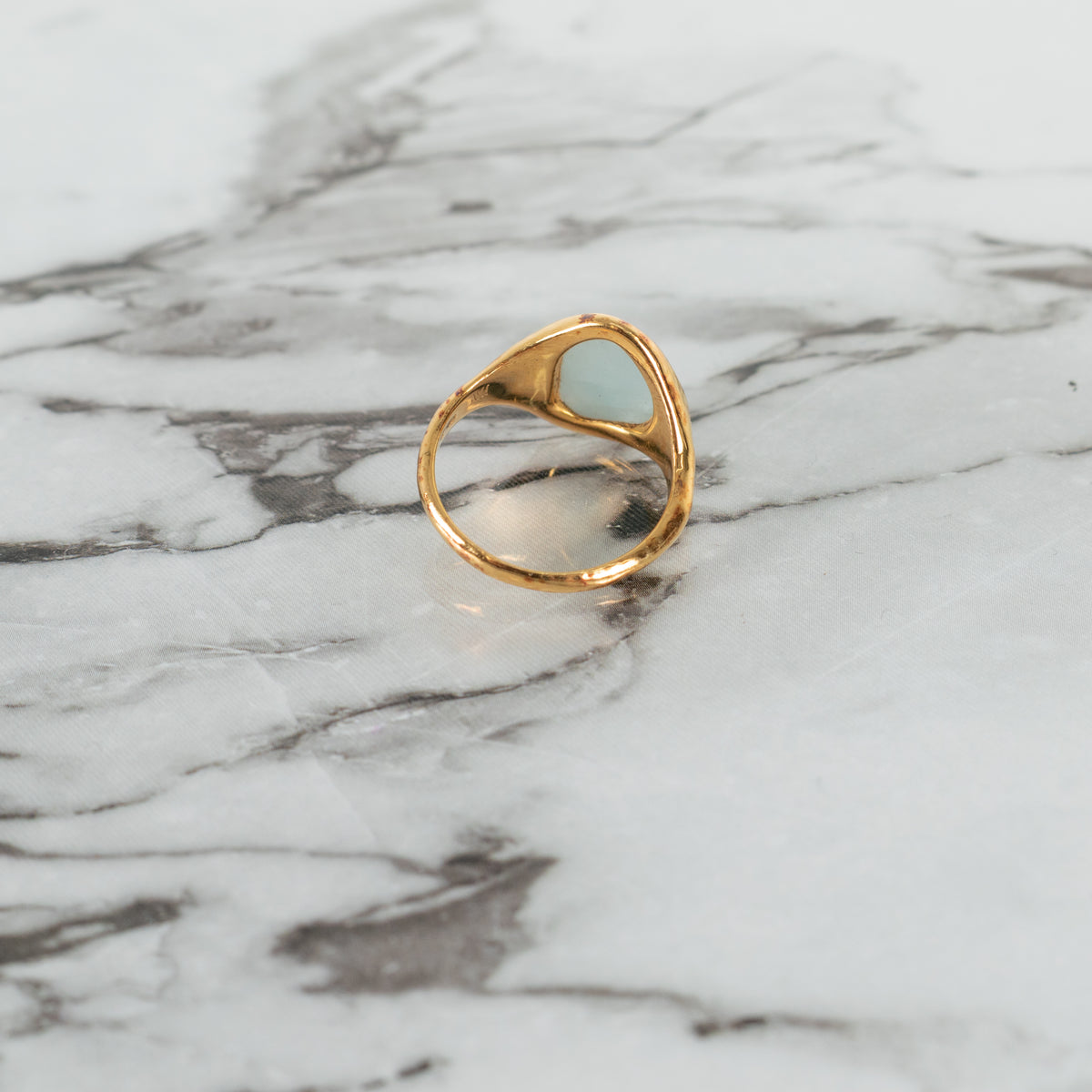 Monica Vinader Gold Rio Gemstone Ring