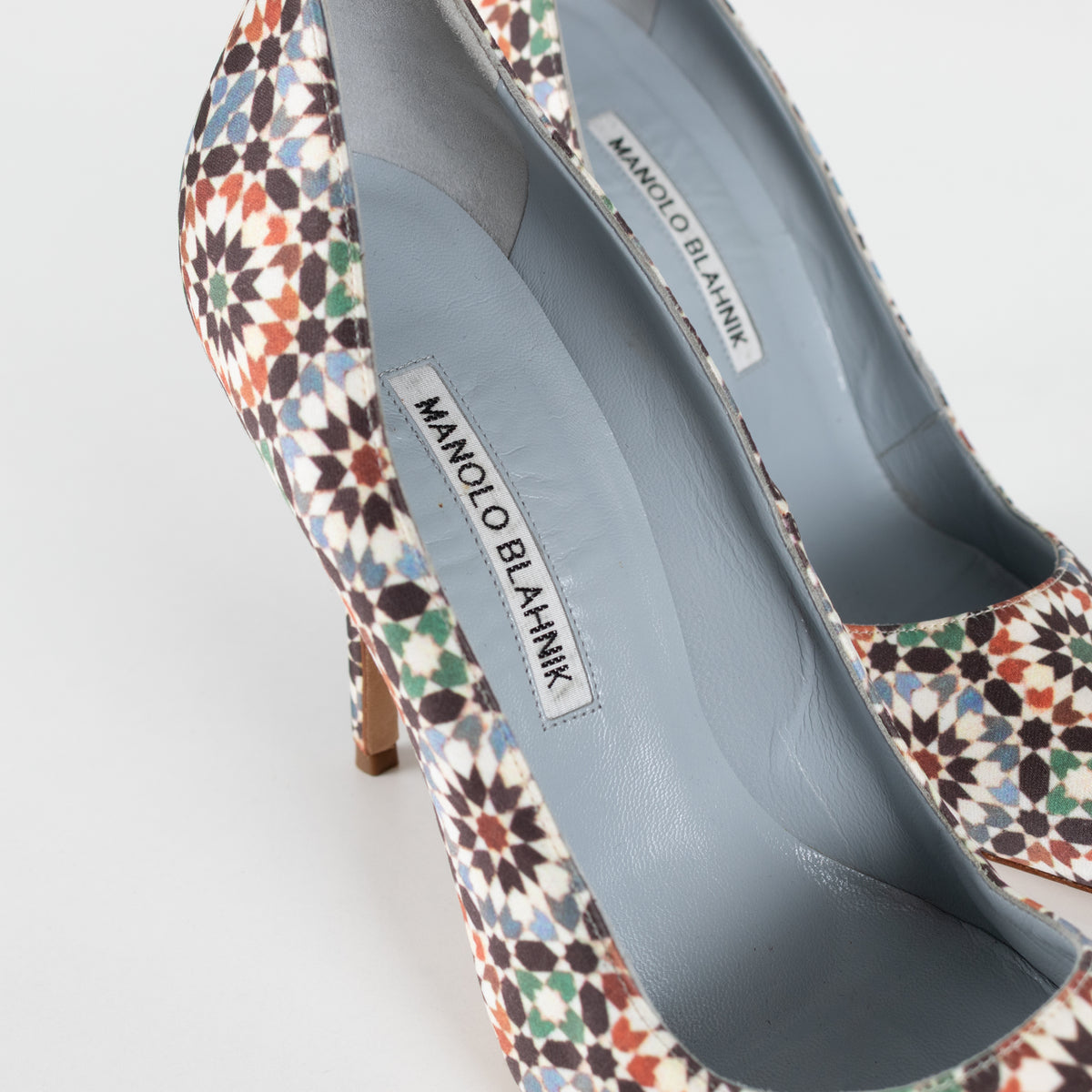 Manolo Blahnik Mosaic Court Shoe
