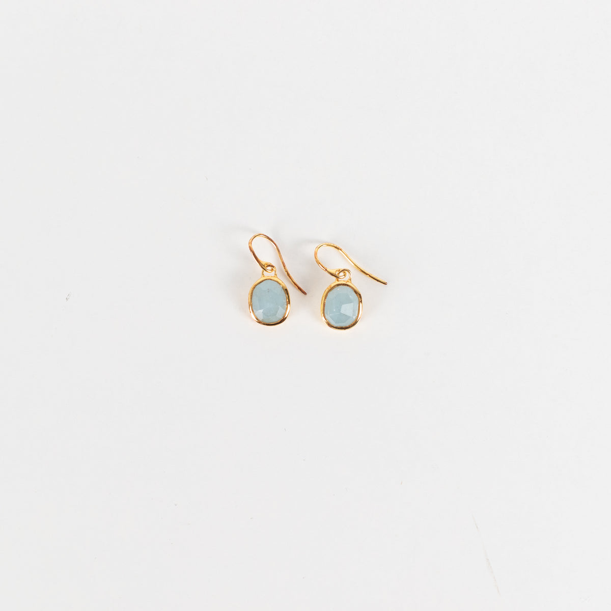 Monica Vinader Siren Blue Teardrop Earrings