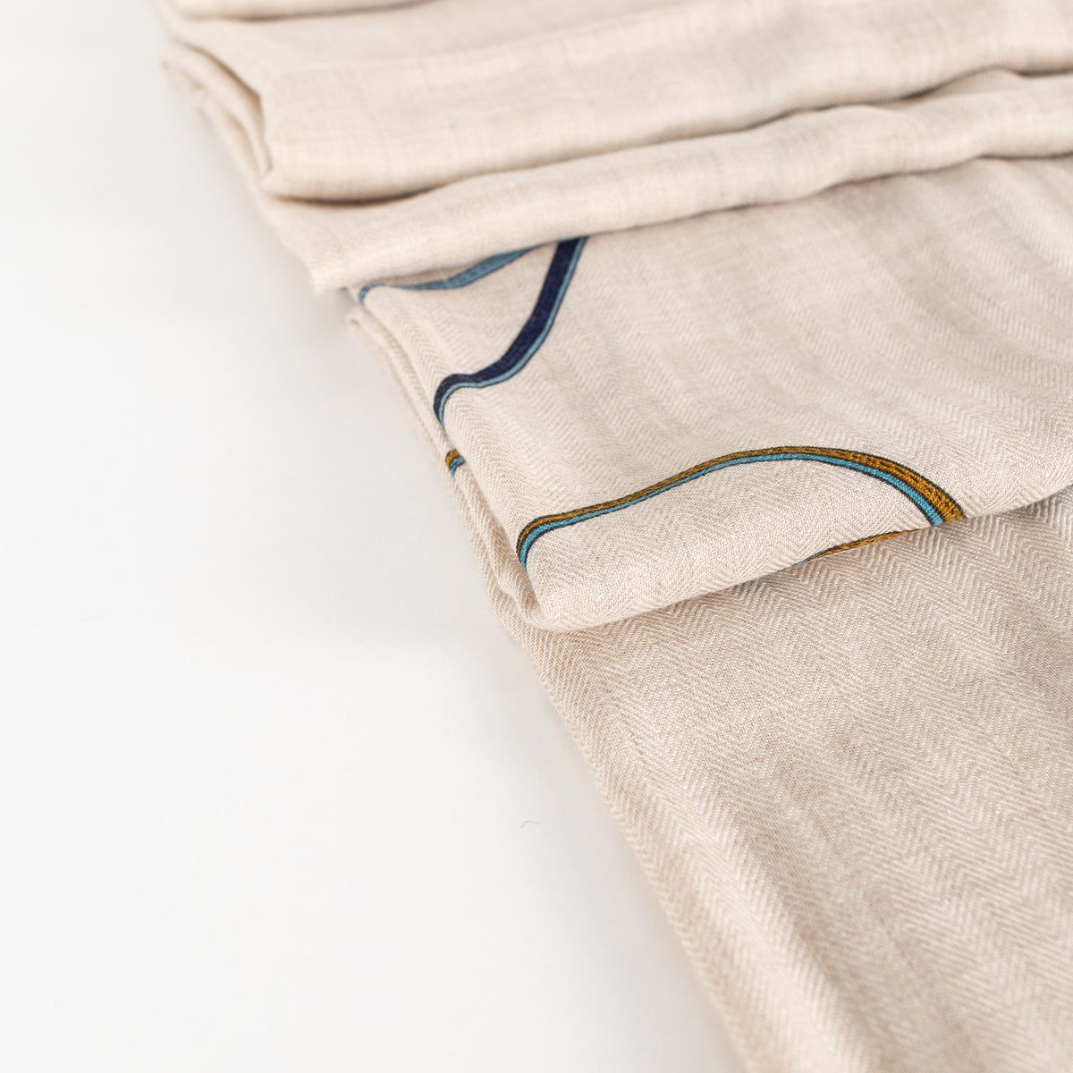 Hermes Taupe Cashmere And Silk Et Gris Gris Rectangle Scarf