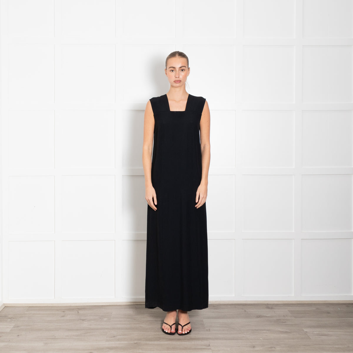 Bite Studio Black Maxi Sleeveless Dress