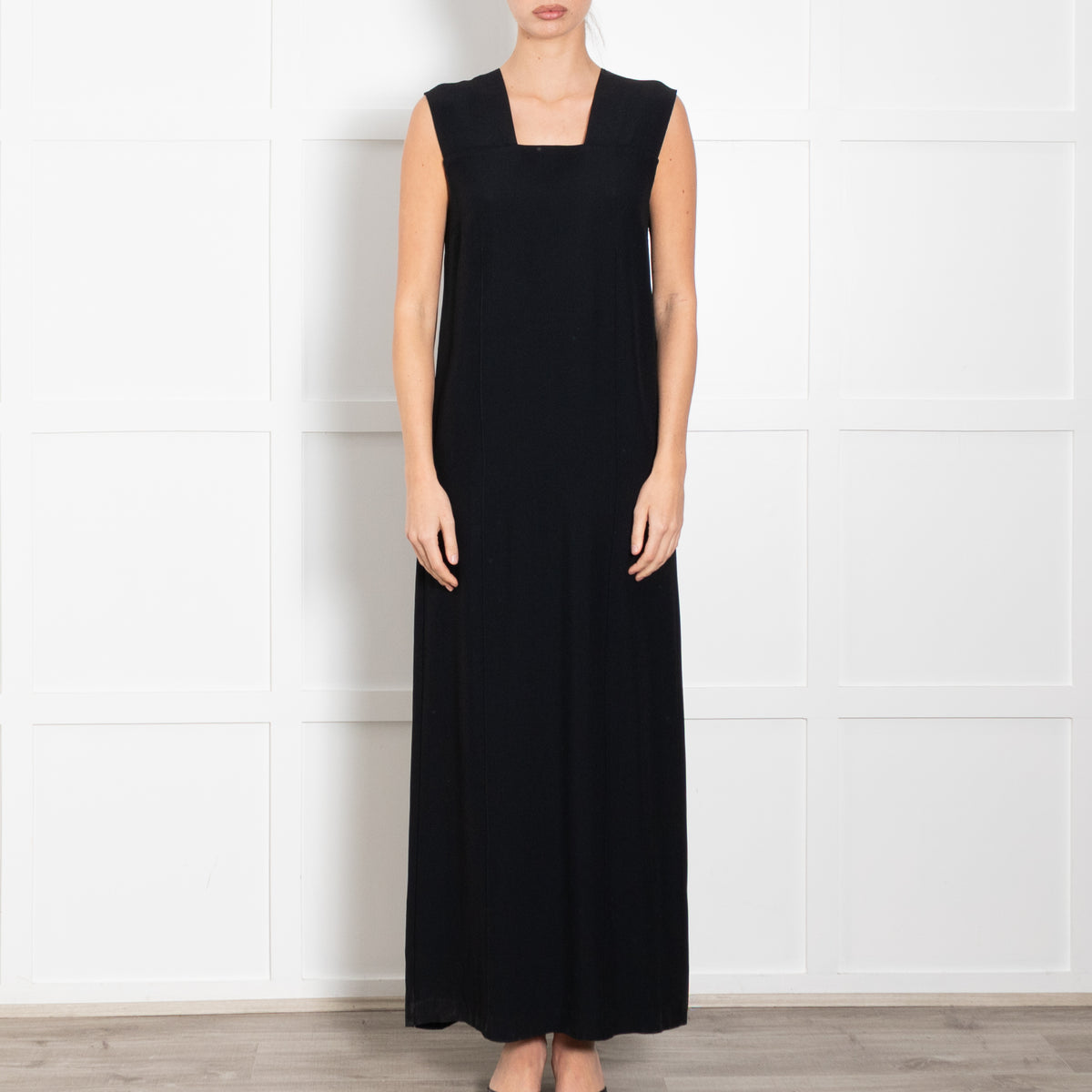 Bite Studio Black Maxi Sleeveless Dress