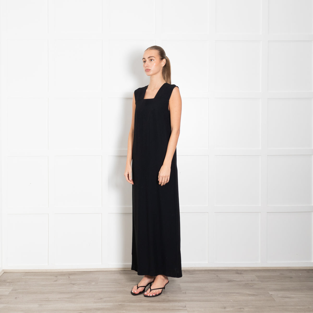 Bite Studio Black Maxi Sleeveless Dress