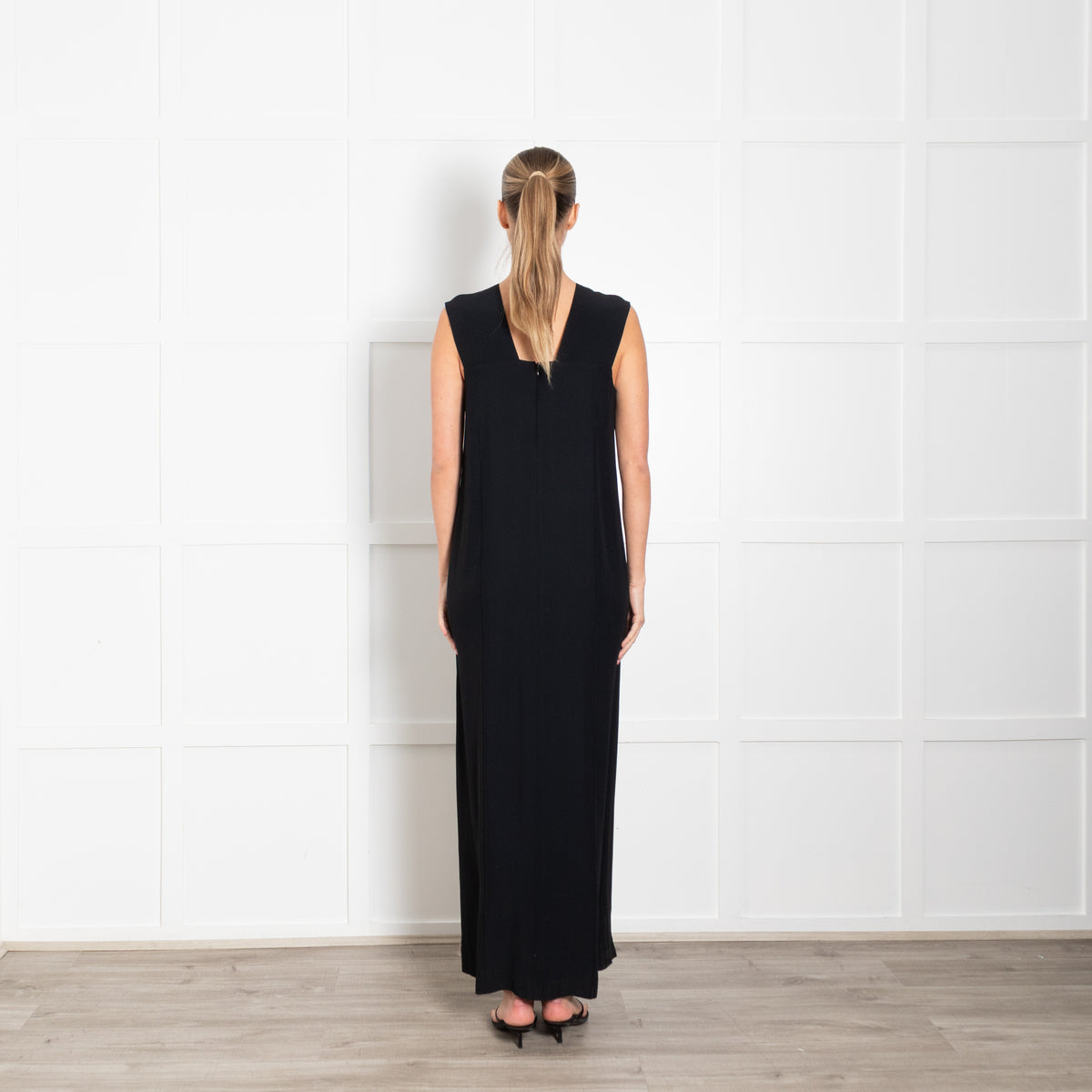 Bite Studio Black Maxi Sleeveless Dress