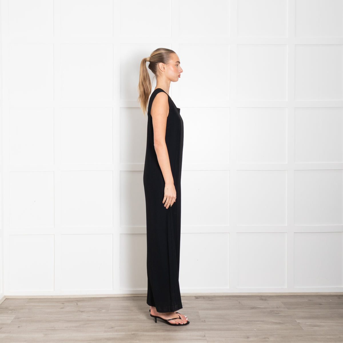 Bite Studio Black Maxi Sleeveless Dress