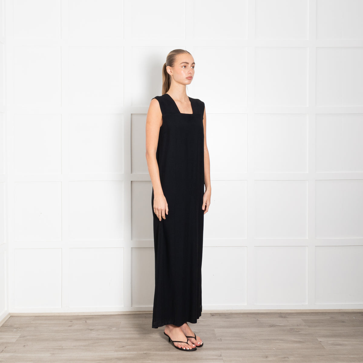 Bite Studio Black Maxi Sleeveless Dress