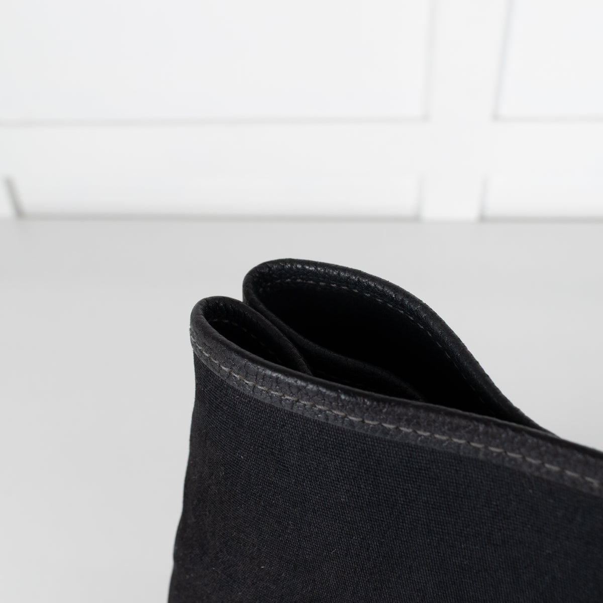 Hermes Black Canvas Garden Party 36 PM Tote Bag