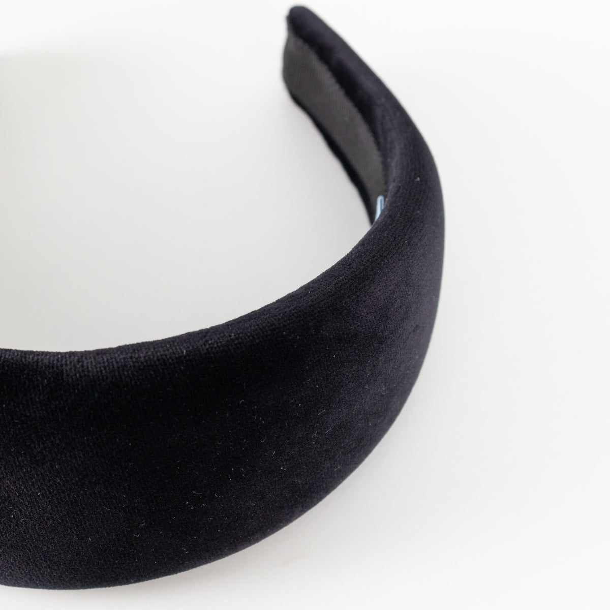 Prada Black Velvet Fabric Head Band
