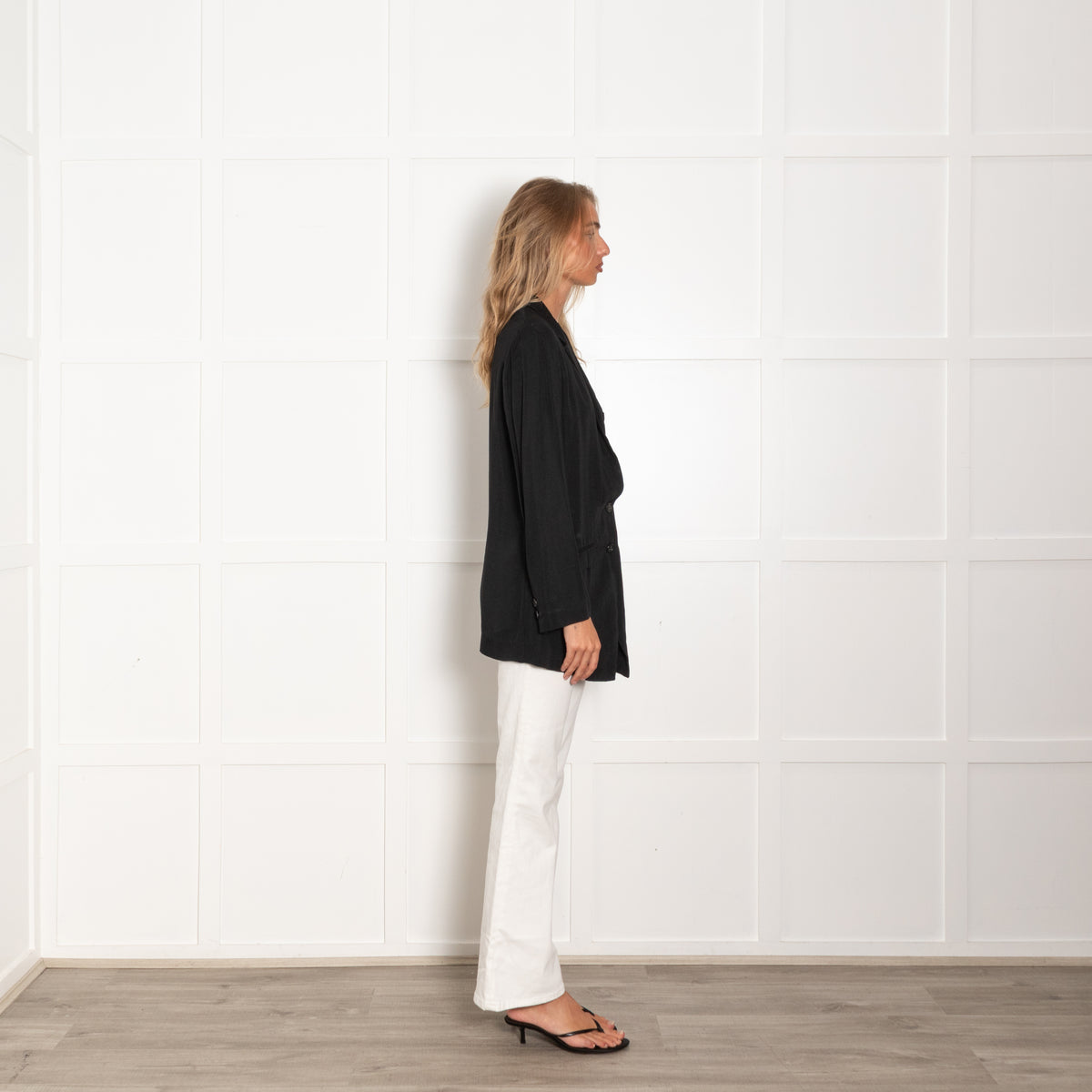 Forte Forte Black Soft Blazer Jacket