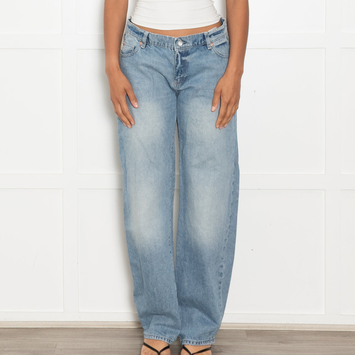 DL1961 Ilia Barrel Blue Jeans