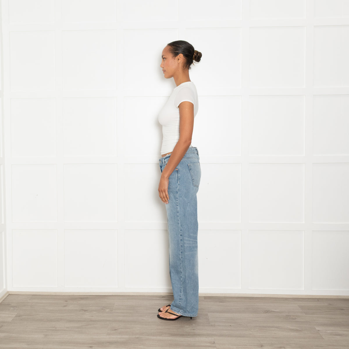 DL1961 Ilia Barrel Blue Jeans