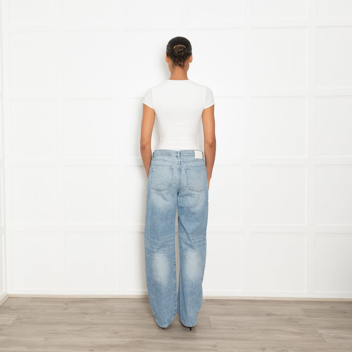 DL1961 Ilia Barrel Blue Jeans