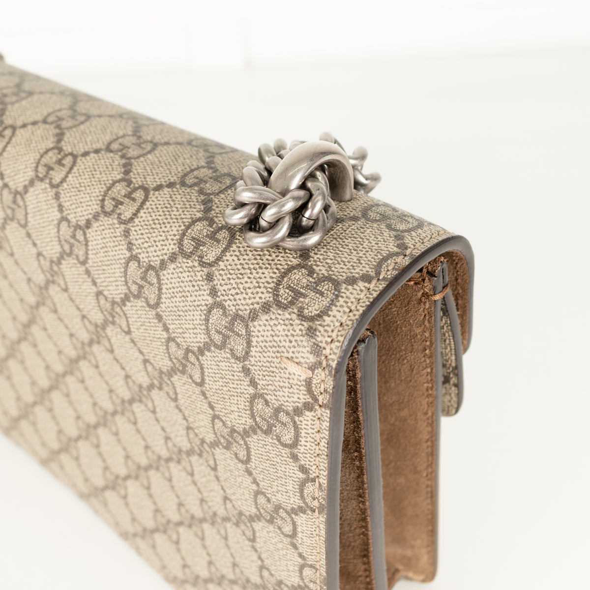 Gucci GG Supreme Monogram Small Dionysus Shoulder Bag