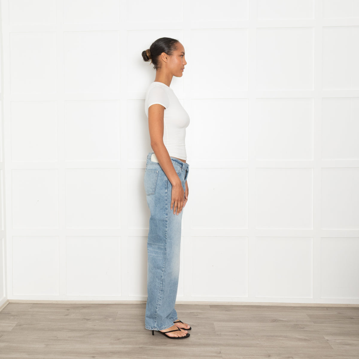 DL1961 Ilia Barrel Blue Jeans