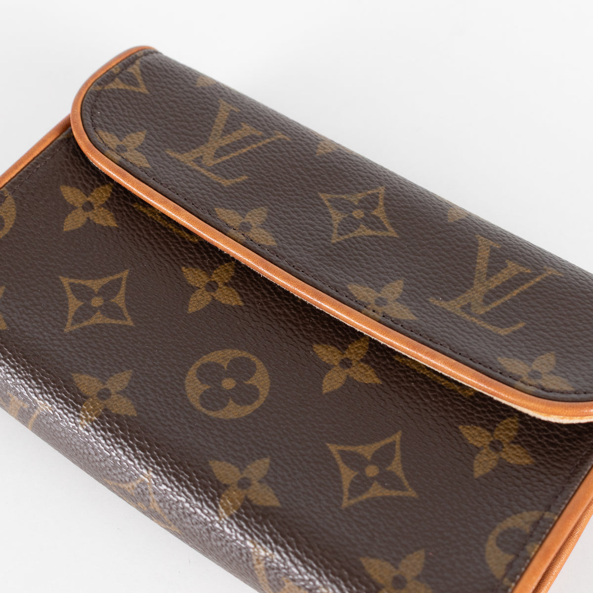 Louis Vuitton Brown Coated Canvas Florentine Belt Bag