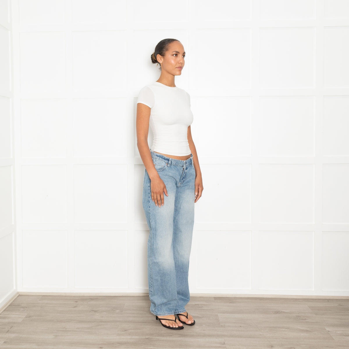 DL1961 Ilia Barrel Blue Jeans