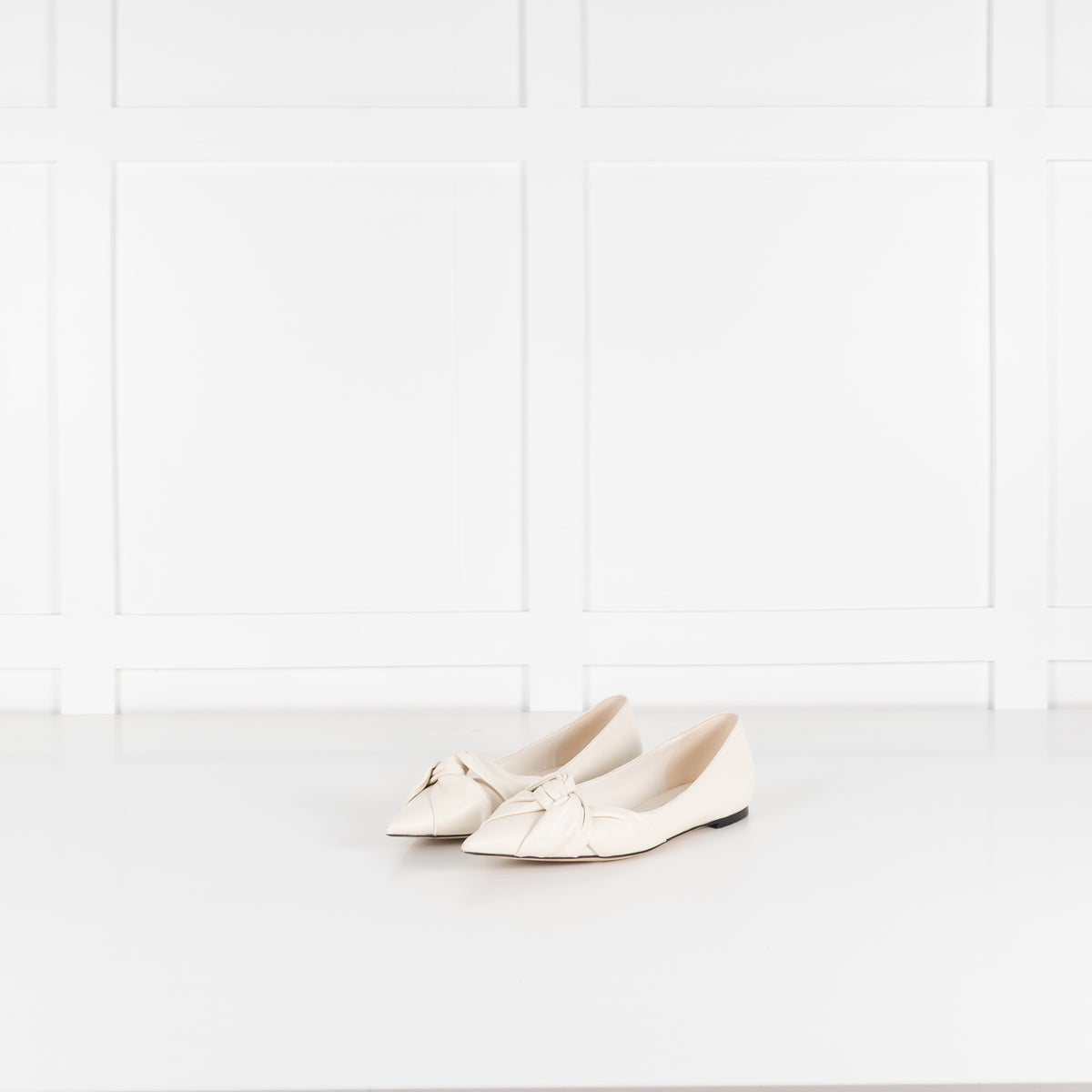 Jimmy Choo Hedera Off White Knot Detail  Shoes