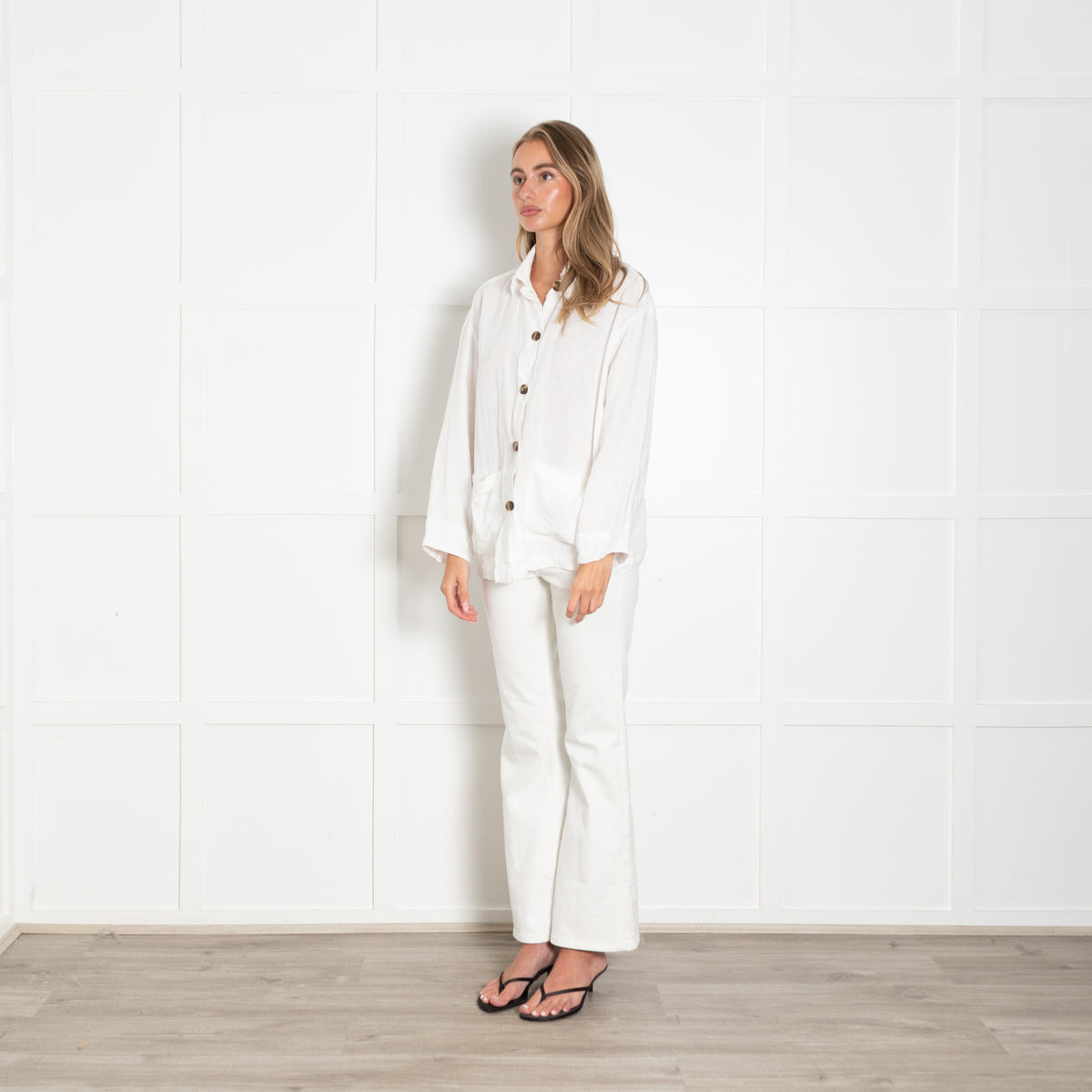 Max & Co White Linen Jacket