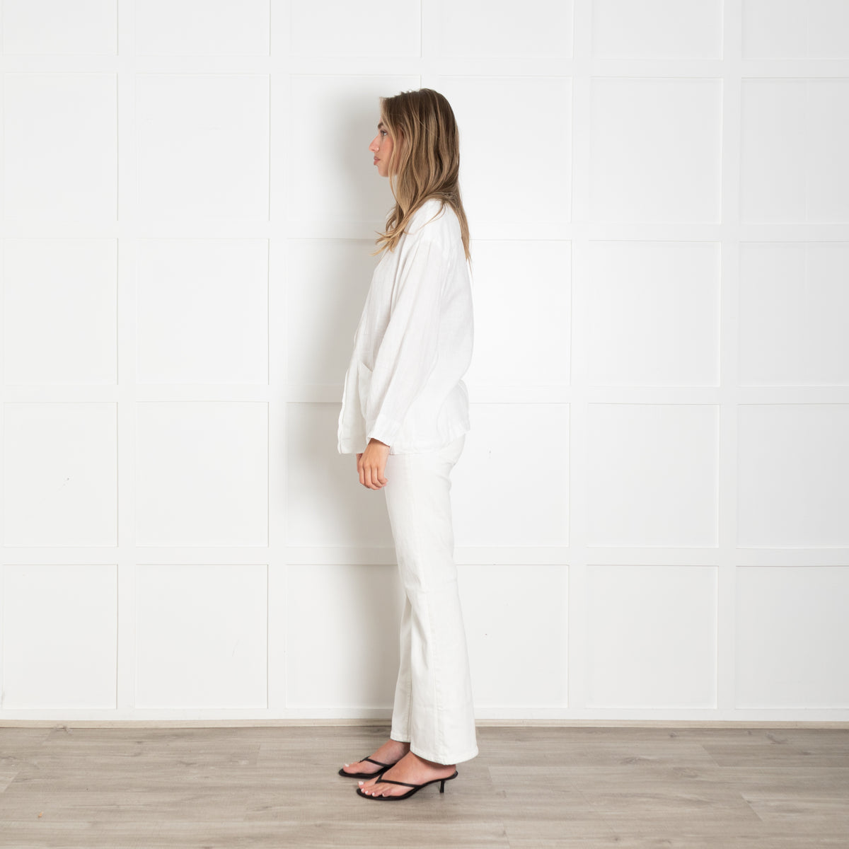 Max & Co White Linen Jacket