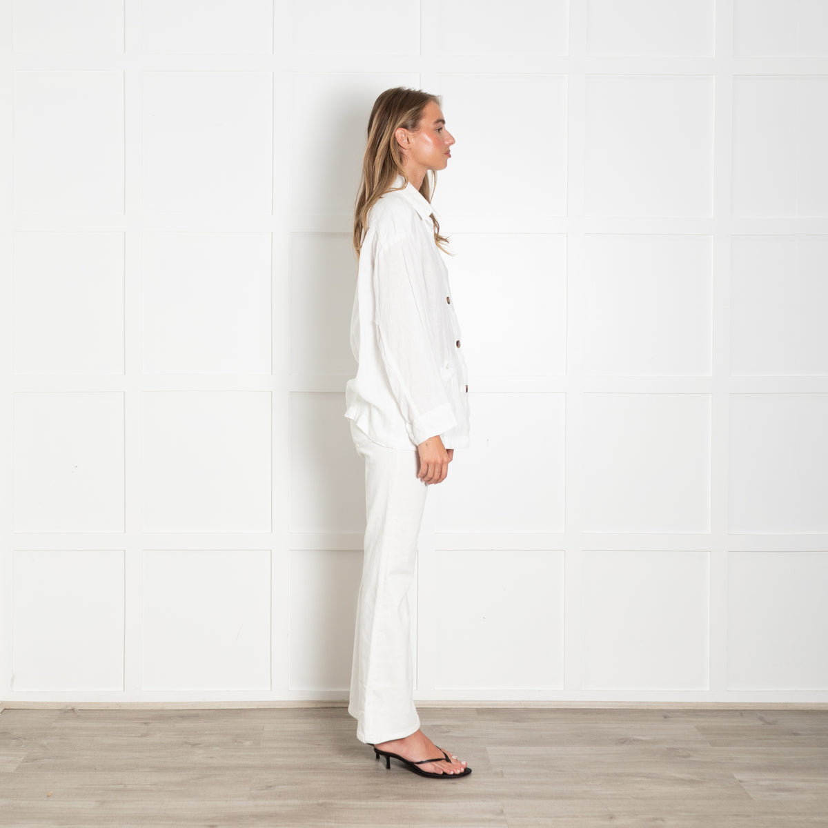 Max & Co White Linen Jacket