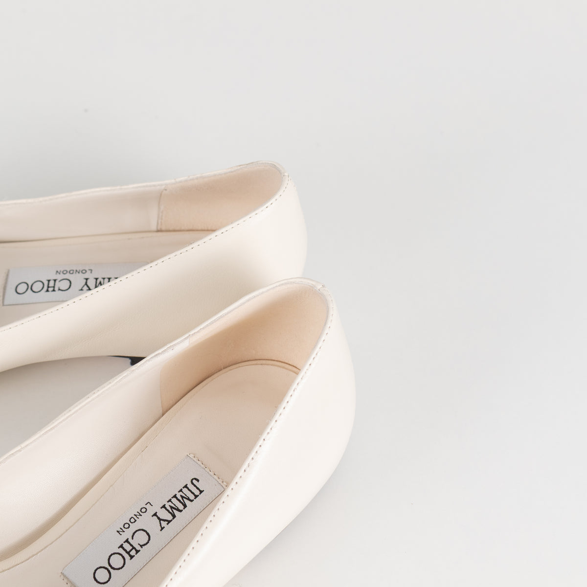 Jimmy Choo Hedera Off White Knot Detail  Shoes