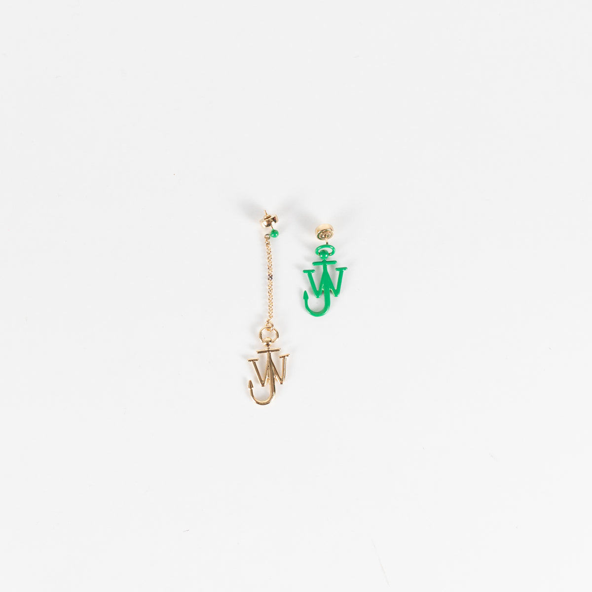 JW Anderson Asymmetric Anchor Earrings