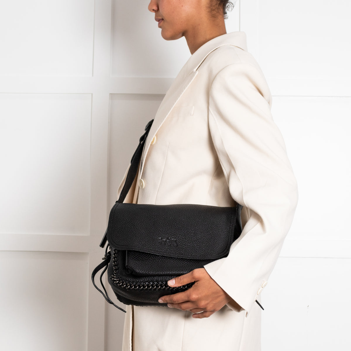 Coach Black Dakota Leather Shoulder Bag