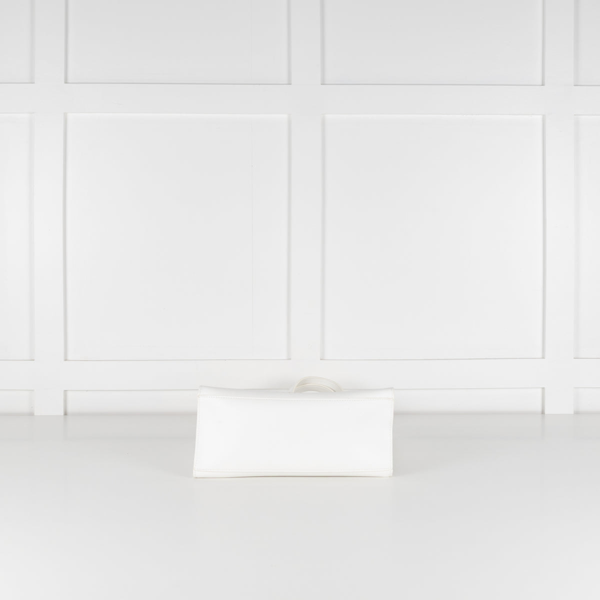Harrods White Cut Out Tote Bag