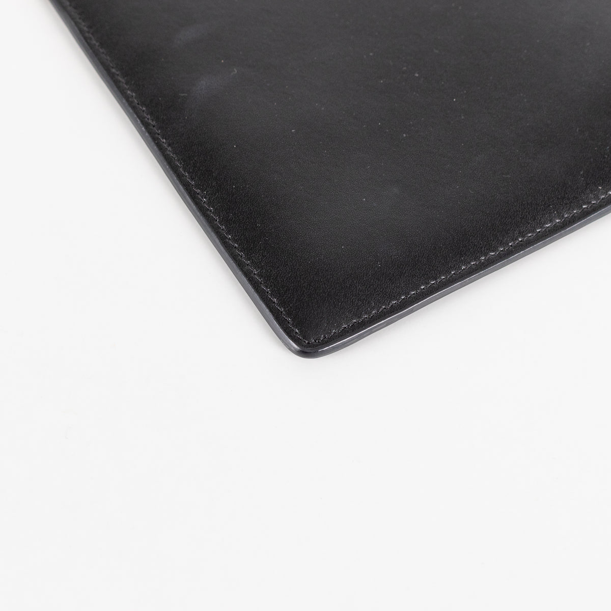 Givenchy "I FEEL LOVE" Black Leather Clutch Pouch